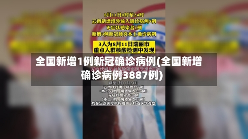 全国新增1例新冠确诊病例(全国新增确诊病例3887例)