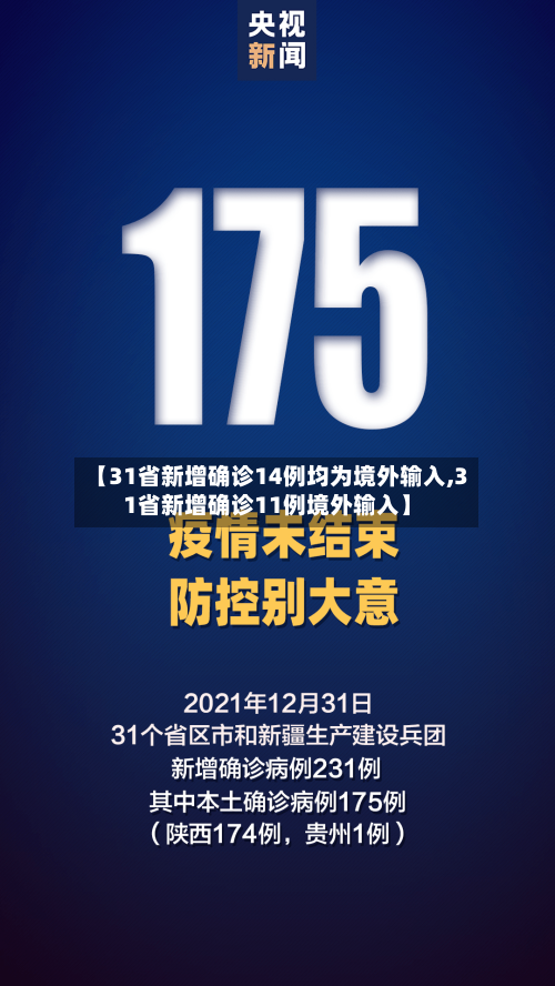 【31省新增确诊14例均为境外输入,31省新增确诊11例境外输入】