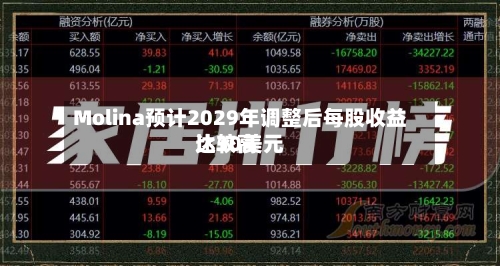 Molina预计2029年调整后每股收益比较高达30美元