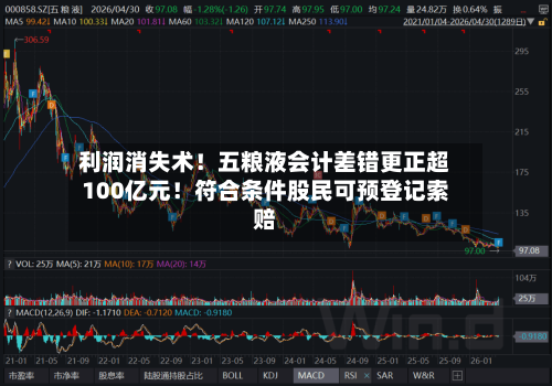 利润消失术！五粮液会计差错更正超100亿元！符合条件股民可预登记索赔