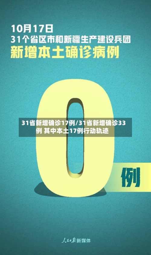 31省新增确诊17例/31省新增确诊33例 其中本土17例行动轨迹