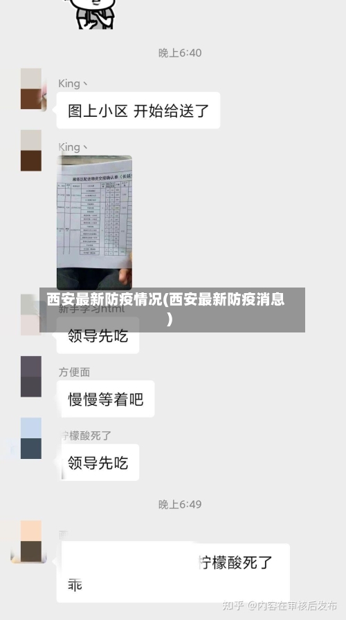 西安最新防疫情况(西安最新防疫消息)
