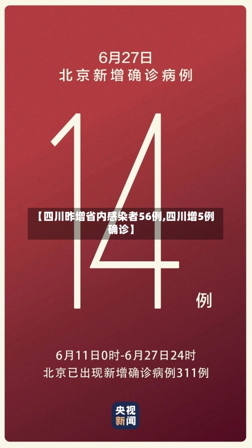 【四川昨增省内感染者56例,四川增5例确诊】