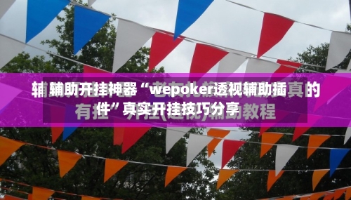 辅助开挂神器“wepoker透视辅助插件”真实开挂技巧分享
